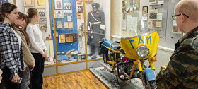 В канун Дня сотрудника органов внутренних дел Российской Федерации ребята из 7«Б» посетили музей МВД в г. Белгороде.